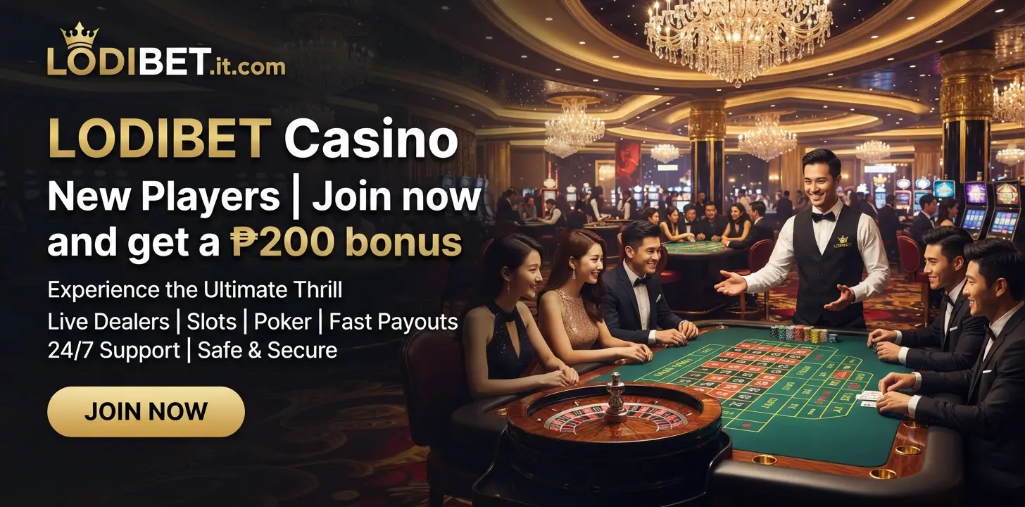 LODIBET Casino New Players | Join now and get a ₱200 bonus